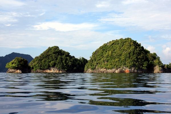 Perairan Raja Ampat, salah satu Kawasan Konservasi Laut di Indonesia. Foto: Dmitry Telnov