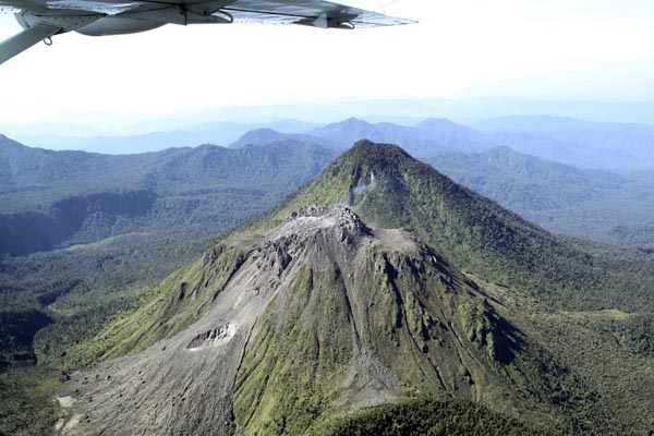 Gunung berapi Peut Sagoe di Kabupaten Pidie, Aceh. Foto: Junaidi Hanafiah