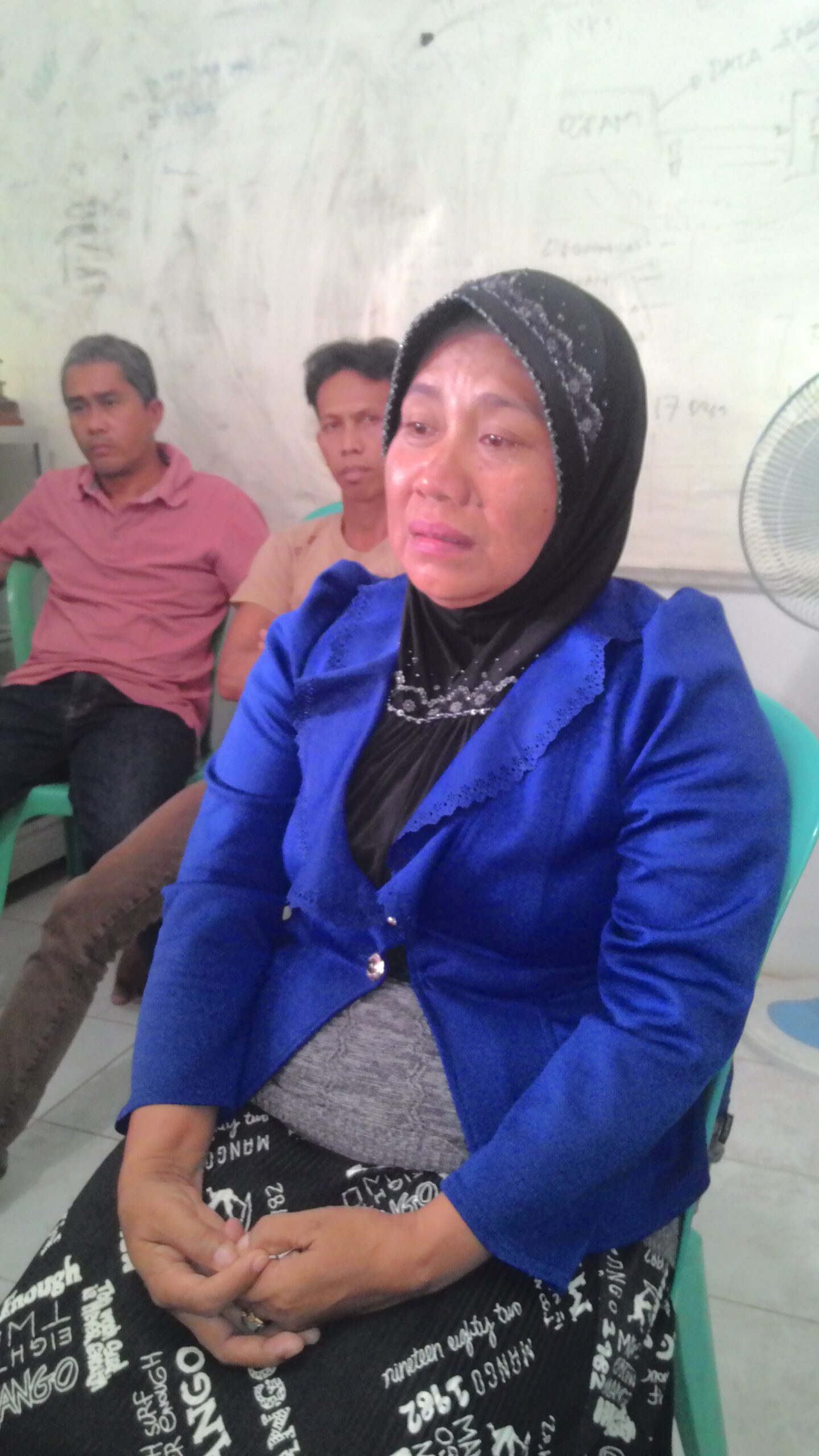 Nurhayati, ibu dari mendiang Indra. Foto: Jogi Sirait