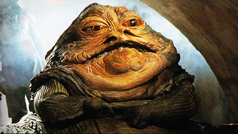Karakter Jabba the Hutt. Sumber: Wikipedia