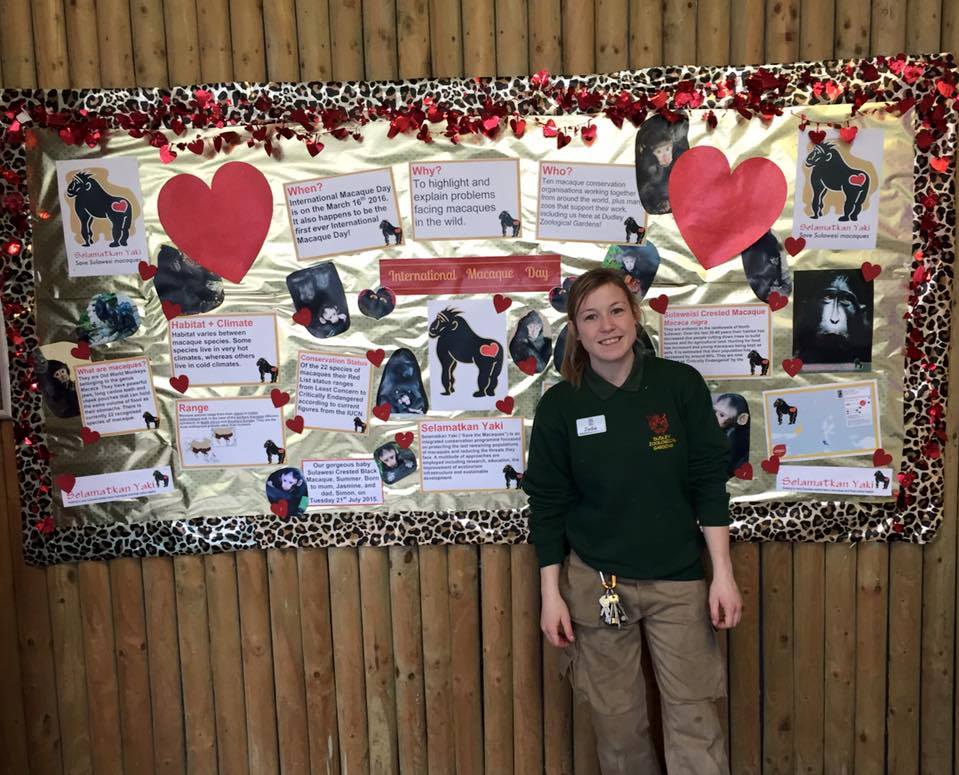 Peringatan Hari Macaca Internasional di Inggris. Foto : Yayasan Selamatkan Yaki