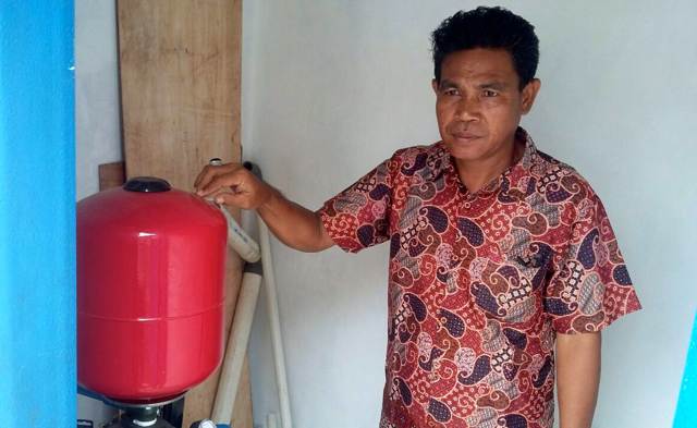 Master Meter RW022 Kampung Sengon, Jakarta Utara. Foto: Indra Nugraha