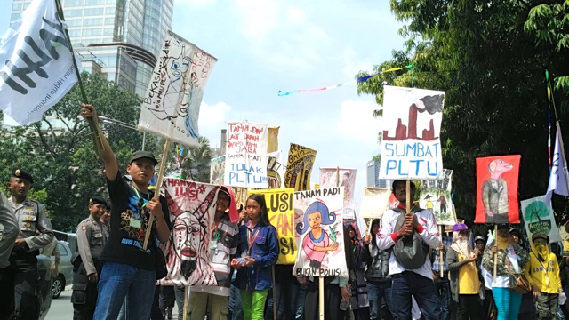 Ask Break Free di Jl Thamrin Jakarta. Foto: Indra Nugraha