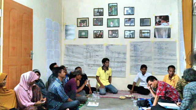 Pertemuan rutin petani Lombok. Foto: Indra Nugraha