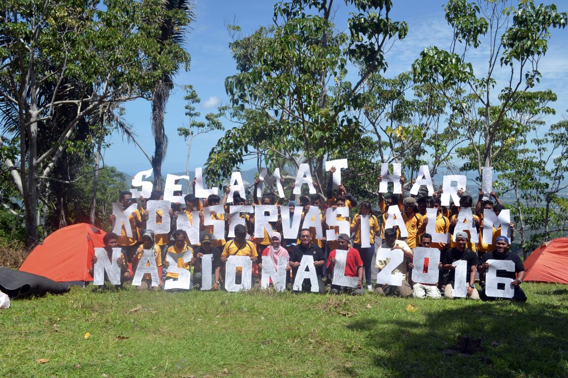 Peringatan Hari Konservasi Alam Nasional di Bukit Peapata. Foto: E-PASS