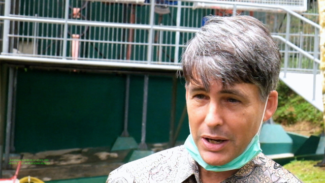 Plt Dubes AS, McFeeters, kala di markas SOCP. Foto: Ayat S Karokaro