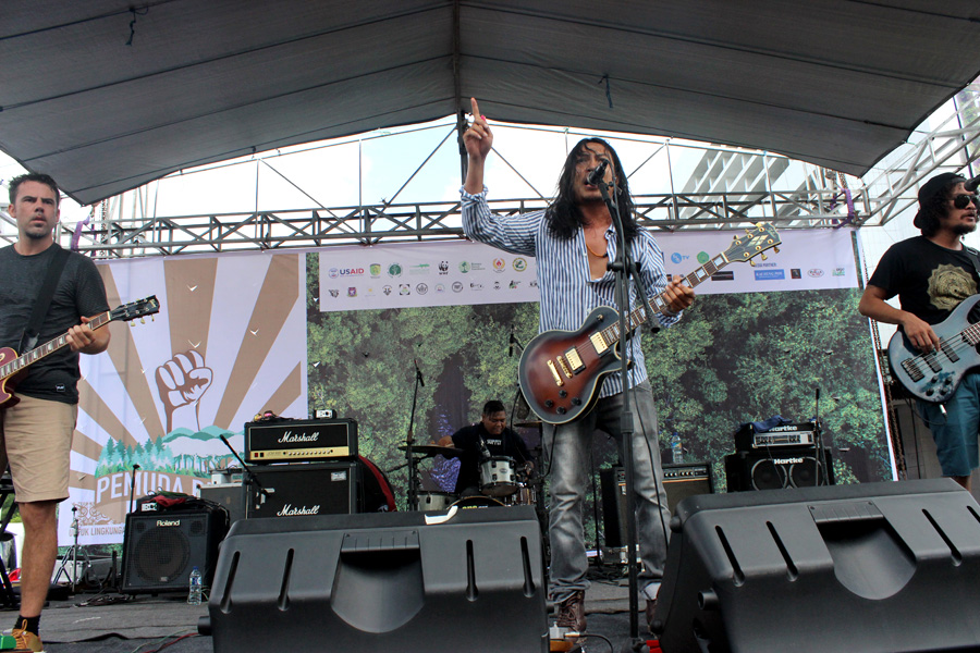 Band Navicula yang secara konsisten berkarya untuk kelestarian alam Indonesia. Foto: Rahmadi Rahmad