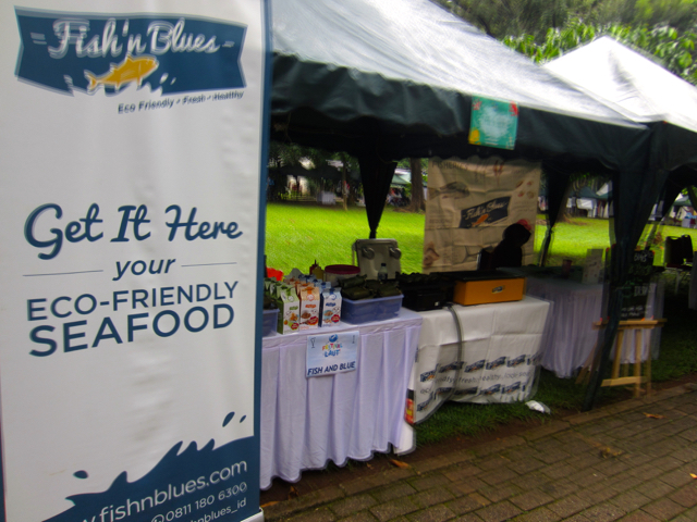 Penyedia pangan laut berkelanjutan di Festival Laut 2016. Foto: Della Syahni