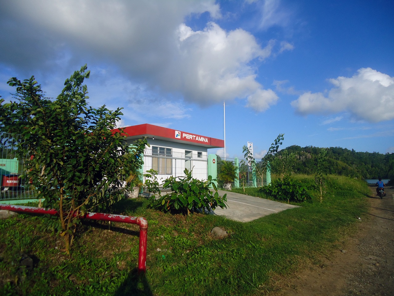 SPDN di kompleks Pelabuhan Perikanan Dagho, Sangihe, Sulut. Foto : Themmy Doaly