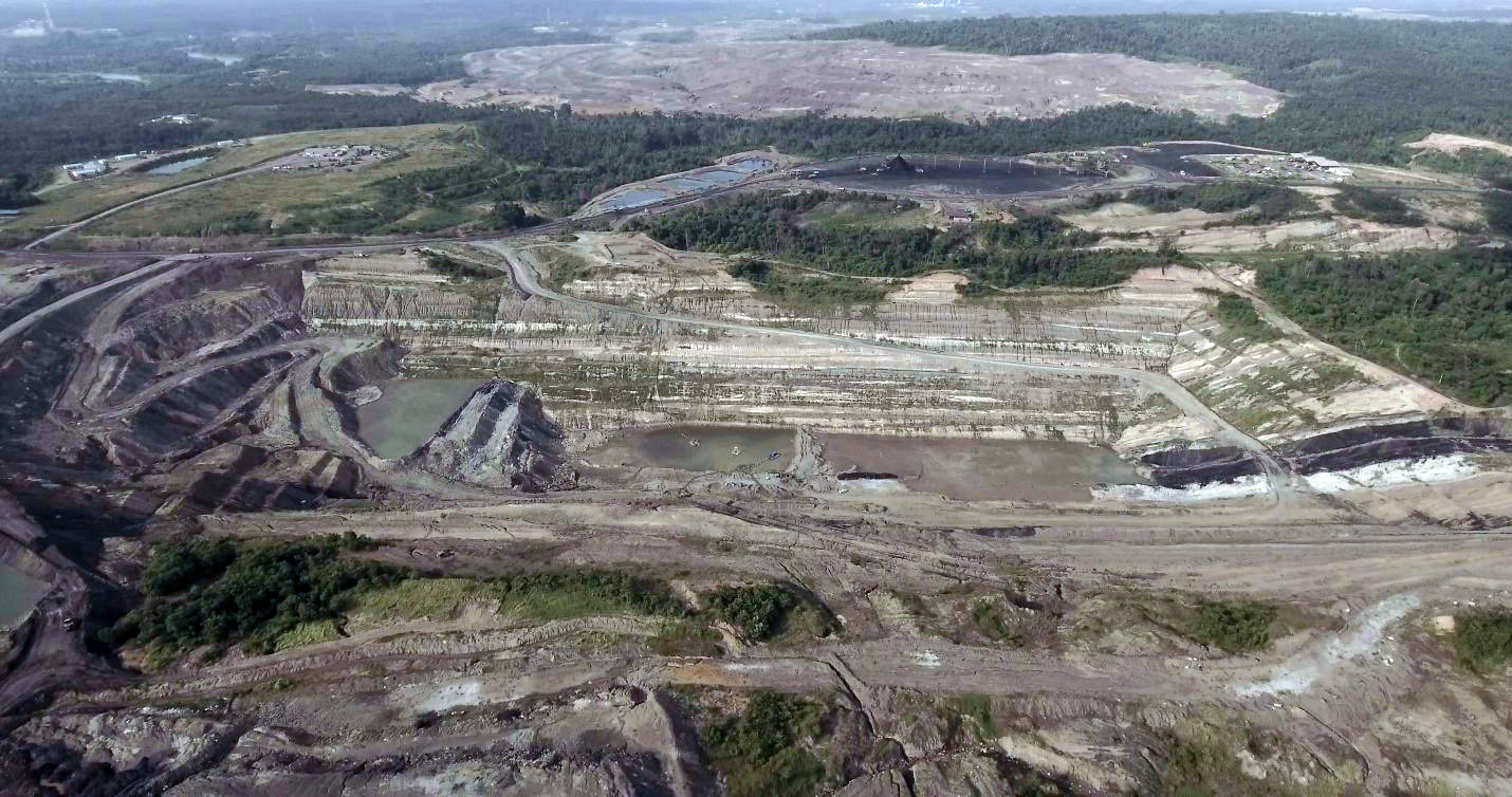 Kawasan hutan di sekitar Bukit Serelo, Kabupaten Lahat, Sumsel, dulunya merupakan koridor gajah. Kini menjadi wilayah eksplorasi batubara. Foto: David Herman-INFIS