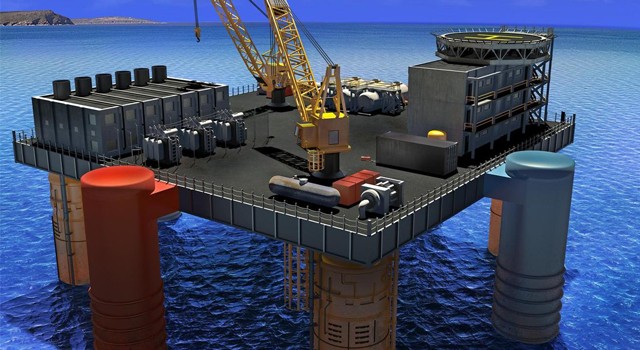 Desain wahana konversi energi termal lautan (ocean thermal energy conversion/OTEC) untuk menghasilkan listrik. Foto : theenergycollective.com