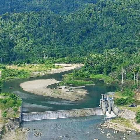 Sungai Tajawi, sekaligus sebagai bendungan untuk pertanian warga sekitar Taman Nasional Ake Tajawe. Foto: Sofyan Ansar darii TNAL.