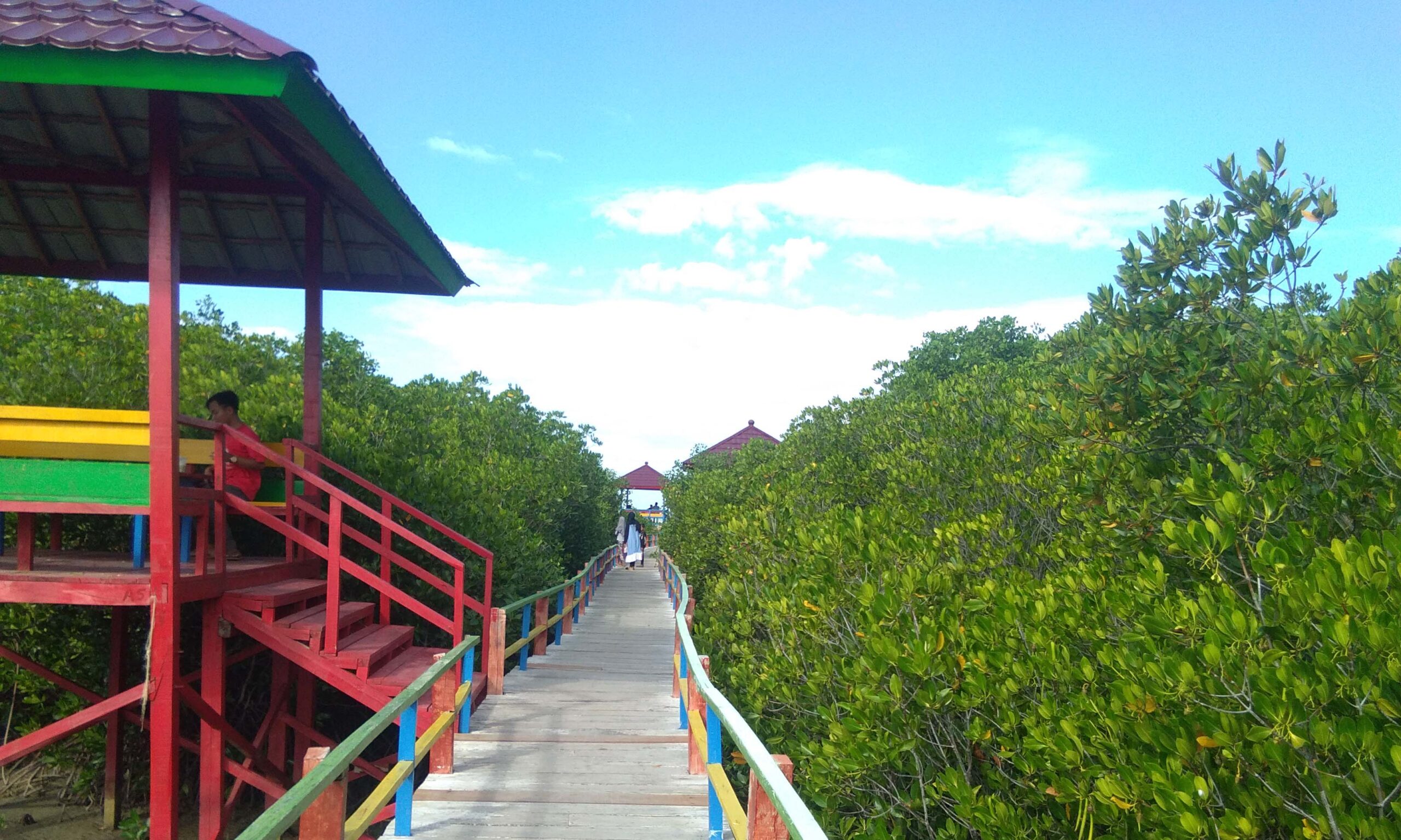 Ekowisata Mangrove Lembung, besutan Slaman. Foto: Gafur Abdullah/ Mongabay Indonesia