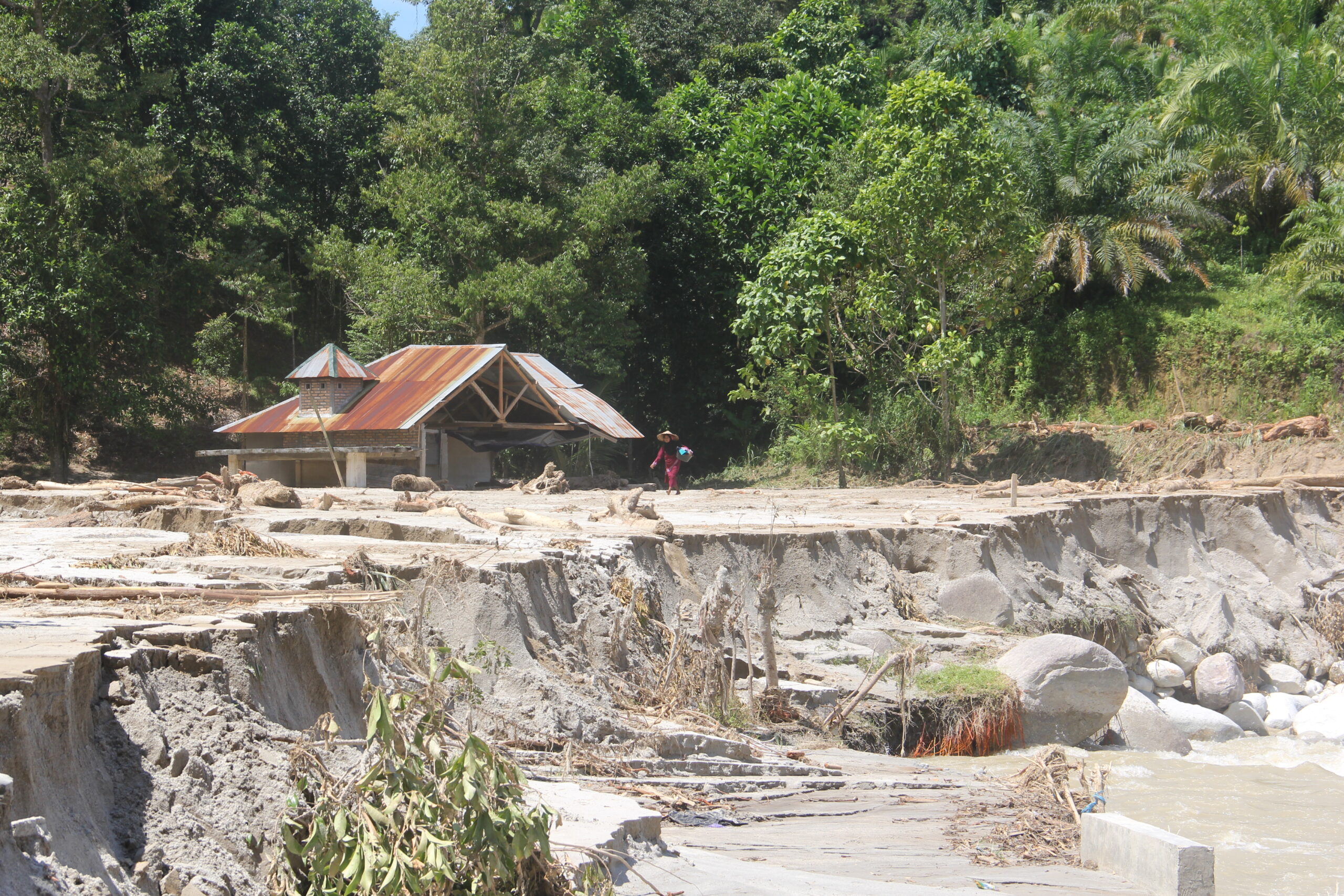 Kondisi di kampung Maipi. Foto: Eko Rusdianto/ Mongabay Indonesia