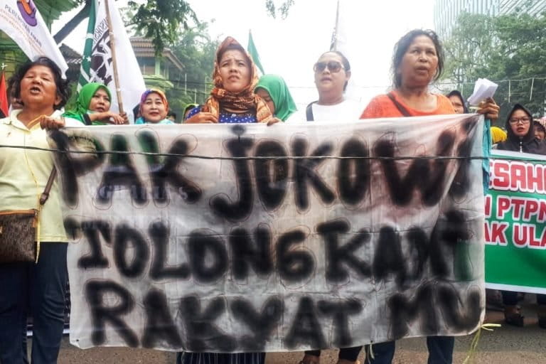 Konflik lahan di Sumatera Utara terus terjadi. Foto: Ayat S Karokaro/ Mongabay Indonesia