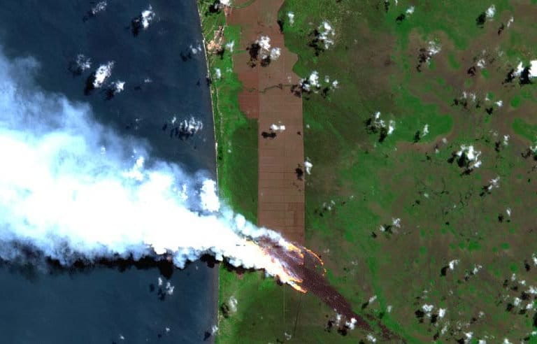 Kebakaran di konsesi PT Kumai Sentosa pada 5-22 Agustus 2019