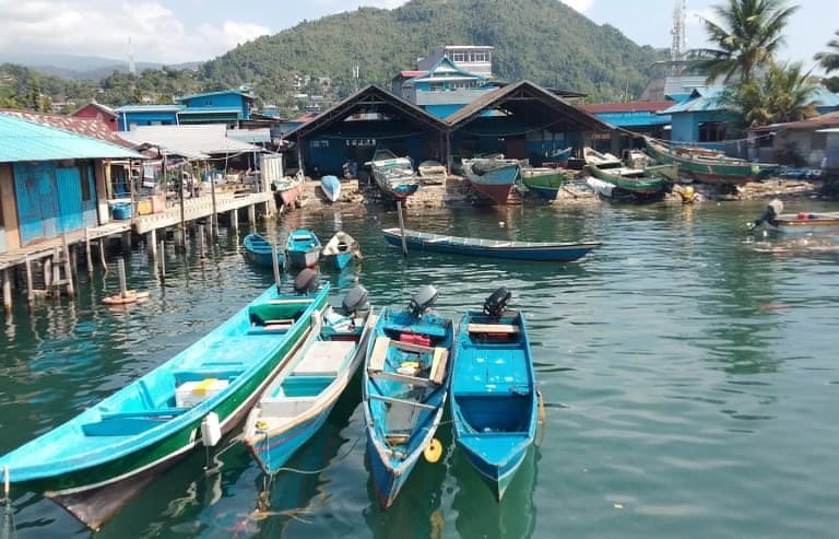 Area docking di PPI hamadi. Foto: Asrida Elisabeth/ Mongabay Indonesia