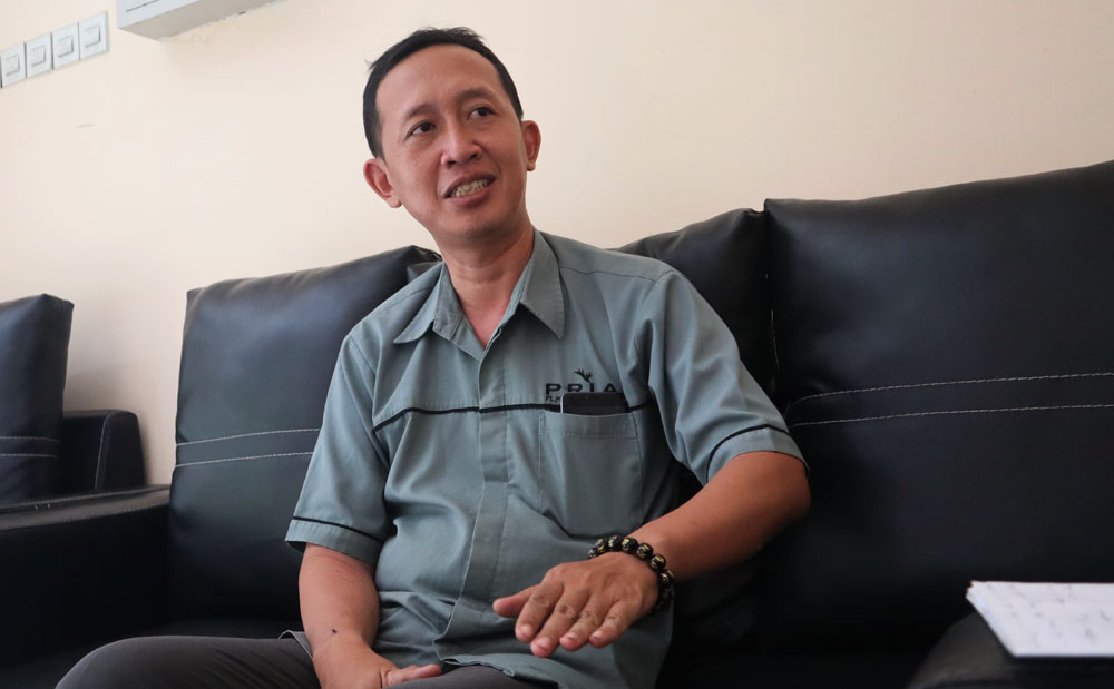 Juru bicara PT. PRIA, Rudy Kurniawan. Foto: A. Asnawi