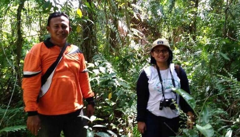 Berada di huatn desa Rawa Mekar Jaya. Riau. Hutan desa dengan rawa gambut dan tutupan lumayan bagus. Foto: