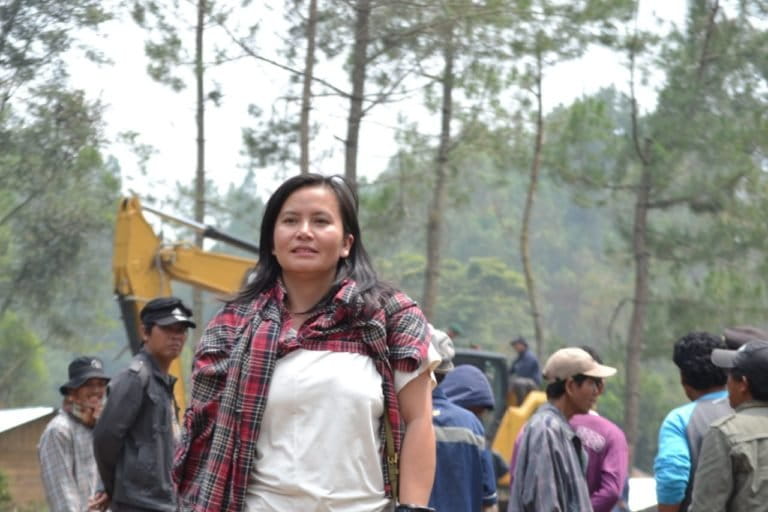 Delima Silalahi, Direktur Eksekutif Kelompok Studi dan Pengembangan Prakarsa Masyarakat (KSPPM). Foto: dokumen Delima Silalahi