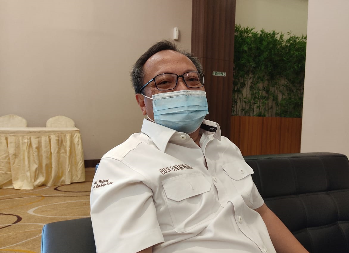 Budi S Wardhana, Deputi Bidang Perencanaan dan Kerjasama BRGM. Foto: Yogi E S/ Mongabay Indonesia