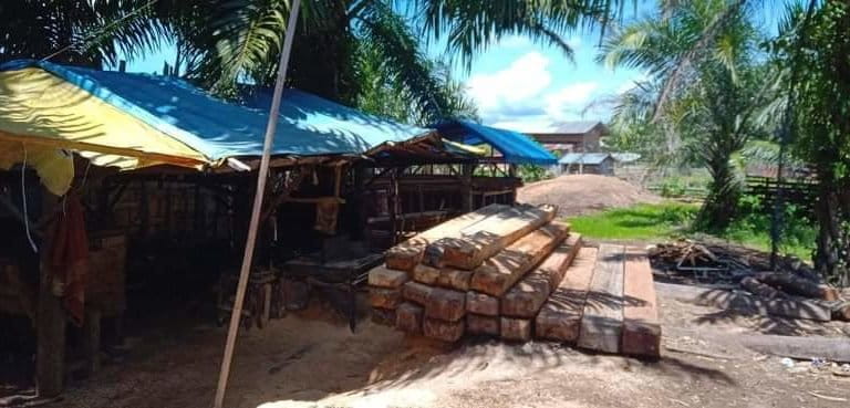 Sarkel milik salah satu cukong di Nagari tapan Induk. Foto: Pegiat Lingkungan Hidup Wilayah Tapan, Yaparudin.