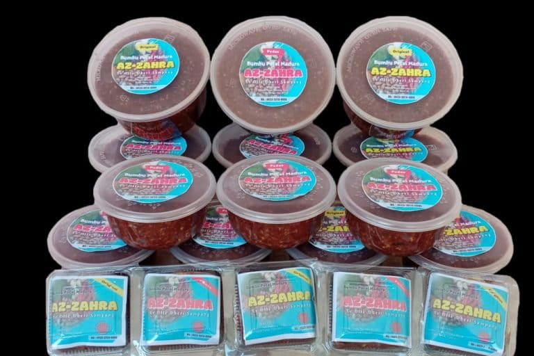 Pecel profuksi Gubuk Tani Minenial. Foto: Gubuk Taini Milenial