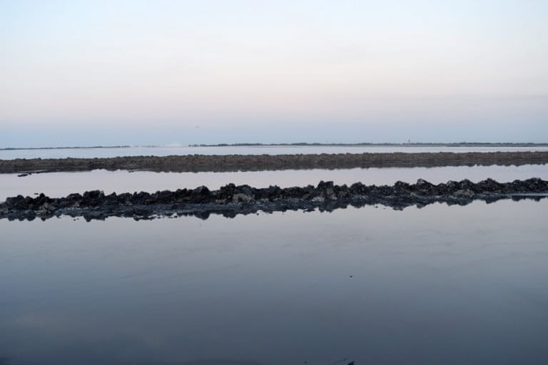 Danau lumpur Lapindo. DI sana dulu perkampungan warga. Foto: A.Asnawi/ Mongabay Indonesia