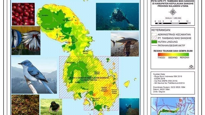 Pulau Sangihe yang terancam tambang