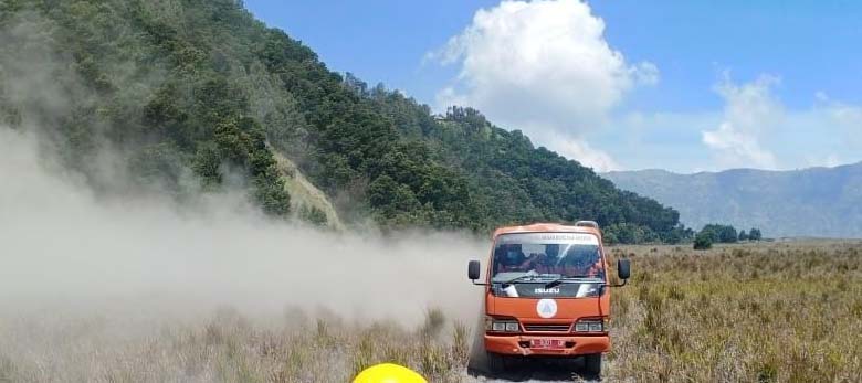 Api mulai padam. Foto: Istimewa