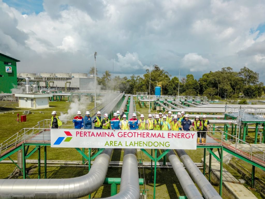 Pembangkit panas bumi di Sulut. Foto: PGE