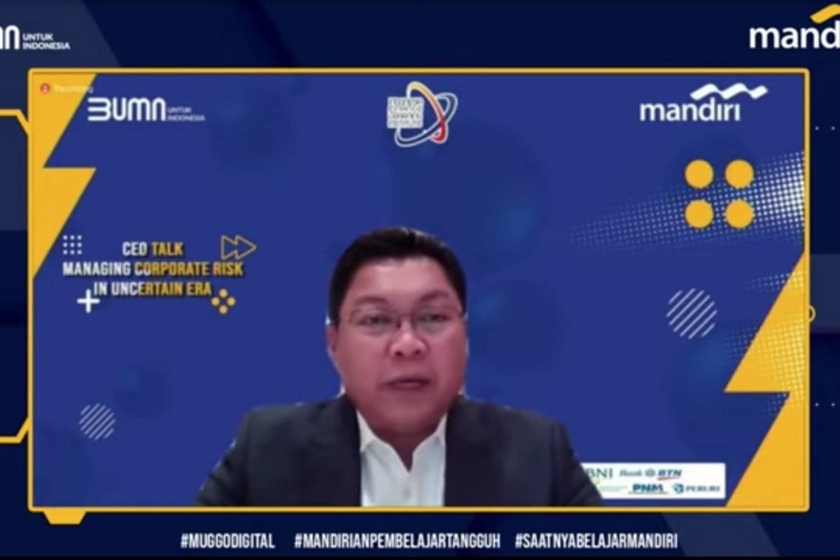 Darmawan Junaidi, Direktur Utama Bank Mandiri . Foto: Jekson Simanjuntak