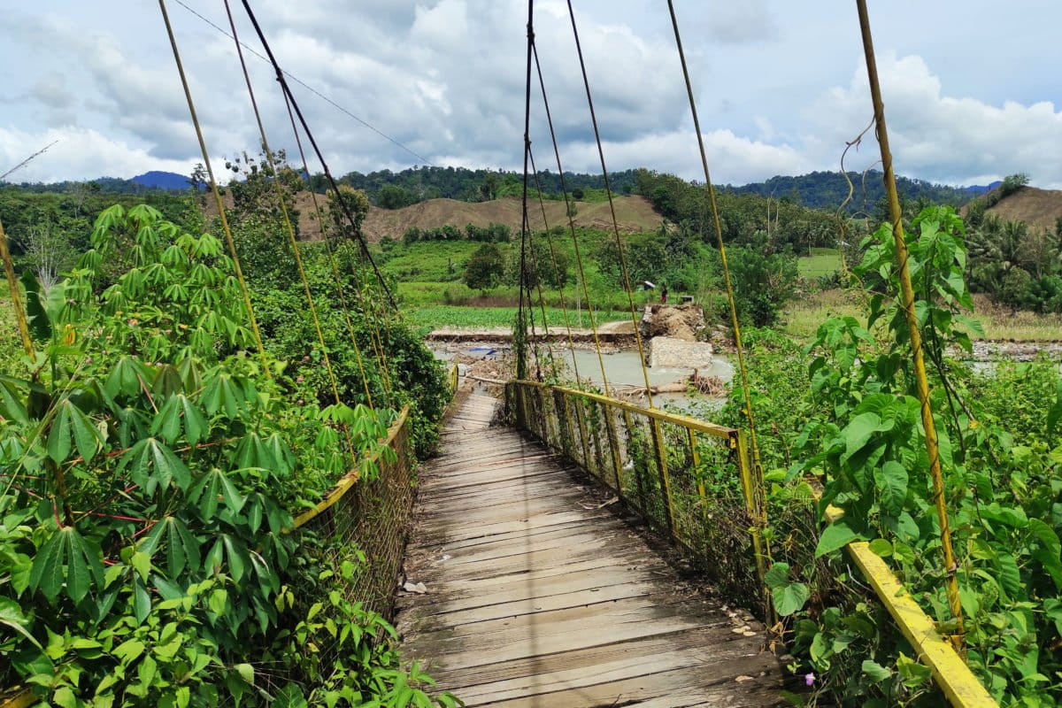Lahan masyarakat di lokasi pembangunan Bendungan Bolango Ulu di Kabupaten Bone Bolango, Gorontalo. Foto: Sarjan Lahay/ Mongabay Indonesia