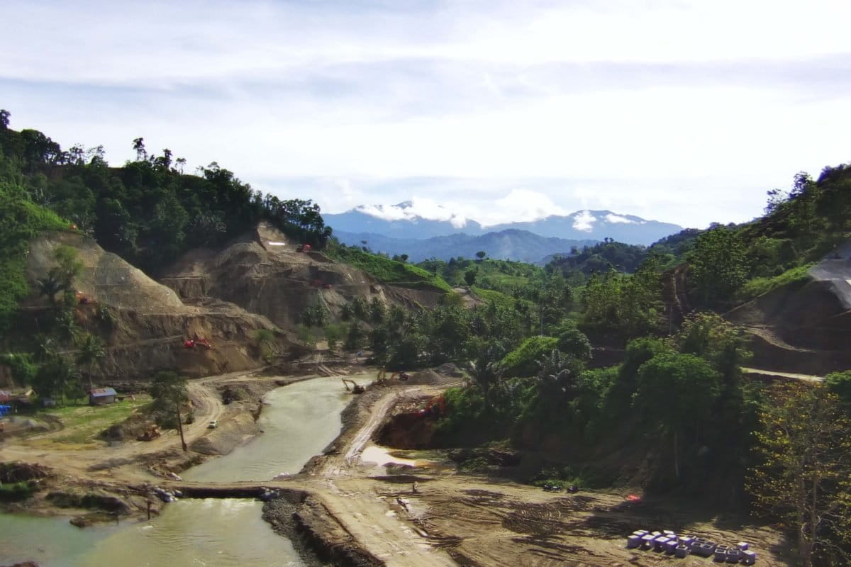Proyek bendungan di Gorontalo, mulai jalan. Foto: Sarjan Lahay/ Mongabay Indonesia