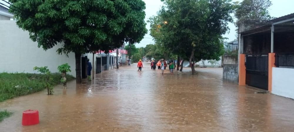 Banjir bandang di Jember. Foto: BNPB