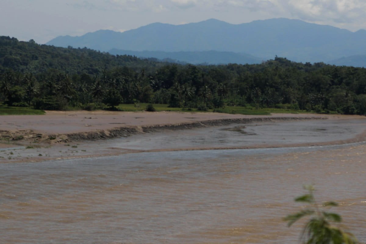 Kondisi Sunai Sa'dan di Enrekang. Foto: Eko Rusdianto/ Mongabay Indonesia