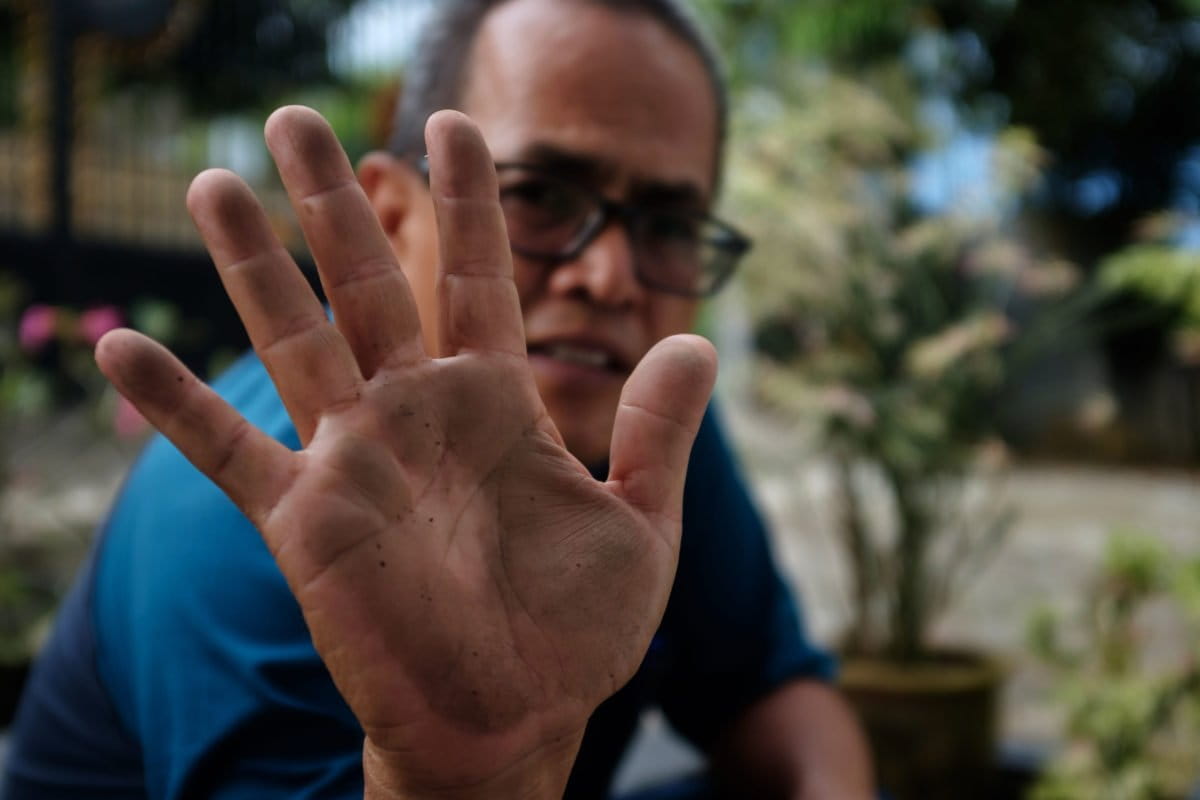 Debu dari batubara jadi langganan warga sehari-hari. Foto: Jaka HB/Mongabay Indoensia