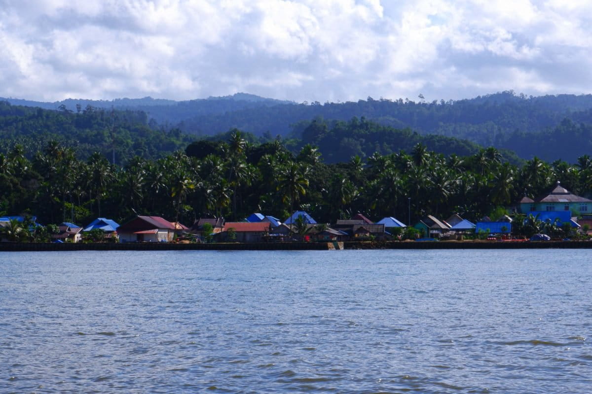 Kampung Roko-Roko di Pulau Wawonii. Foto: Eko Rusdianto/ Mongabay Indonesia