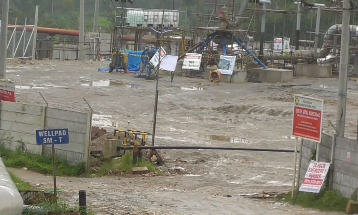 Sumur Welipad, PLTPB Sorik Marapi. Foto: Ayat S Karokaro/ Mongabay Indonesia