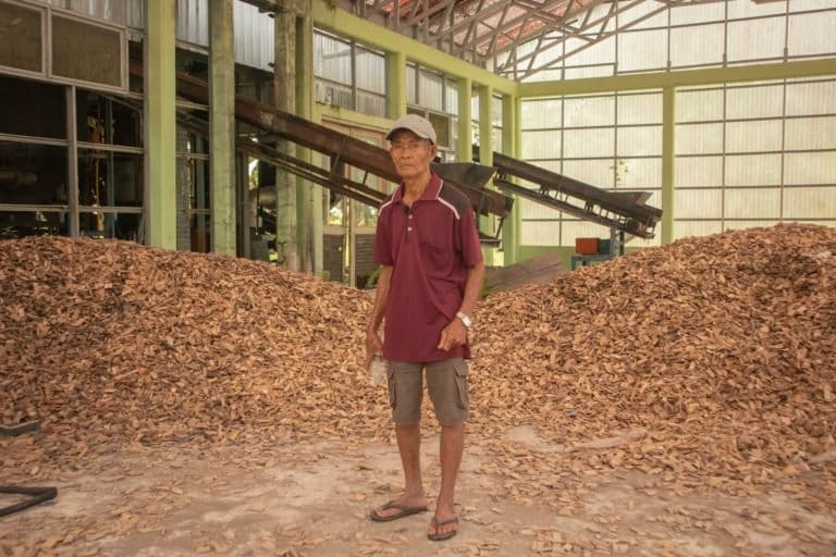 malaikat di Pembangkit biomassa Madobag. Foto: Jaka HB/ Mongabay Indonesia