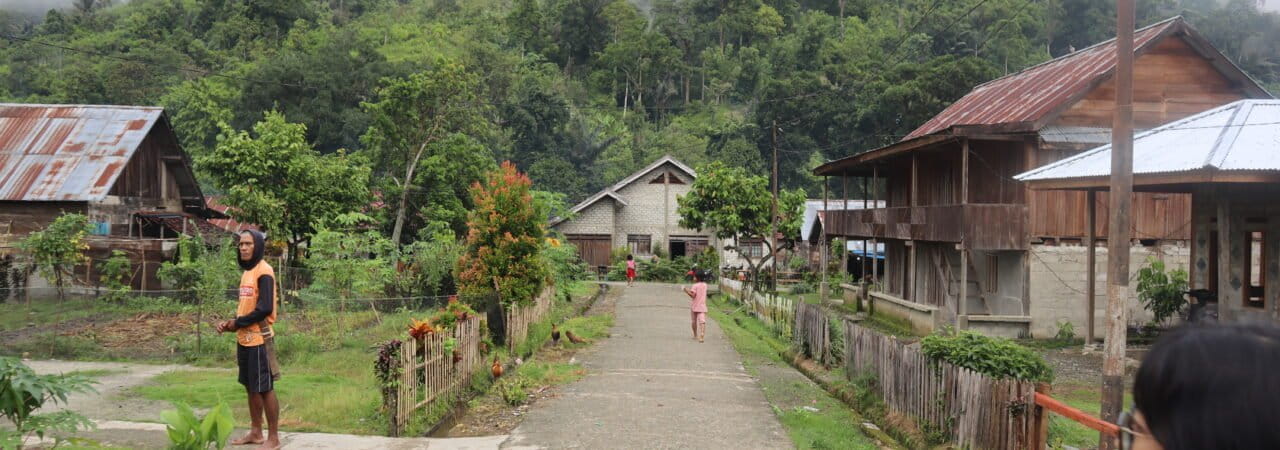 Pemukiman Masyarakat Adat Moa, Sigi. Foto: Sarjan Lahay/ Mongabay Indonesia