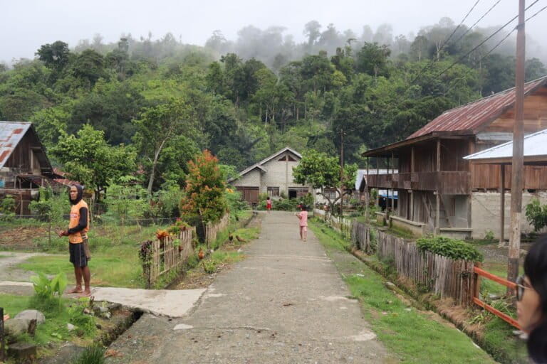 Pemukiman Masyarakat Adat Moa, Sigi. Foto: Sarjan Lahay/ Mongabay Indonesia
