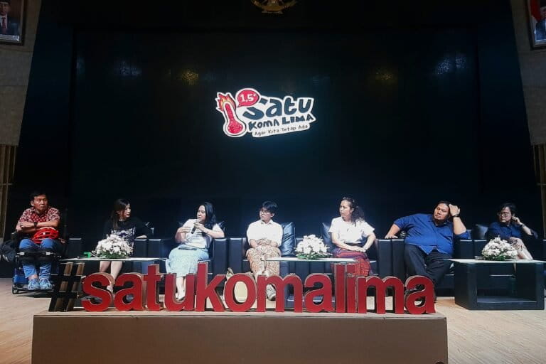 Satu Koma Lima, Agar Kita Tetap Ada, yang diadakan Yayasan Madani Berkelanjutan. Foto: Themmy Doaly/ Mongabay Indonesia