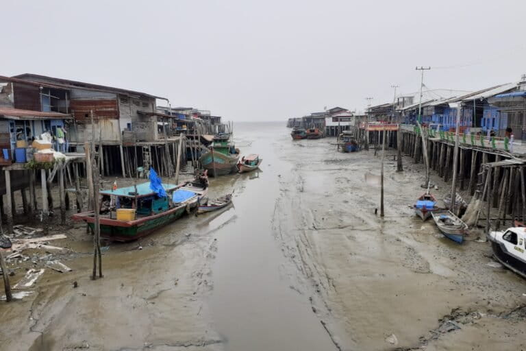 Sungai dekat muara di Panipahan, Riau. Foto: Suryadi/ Mongabay Indonesia