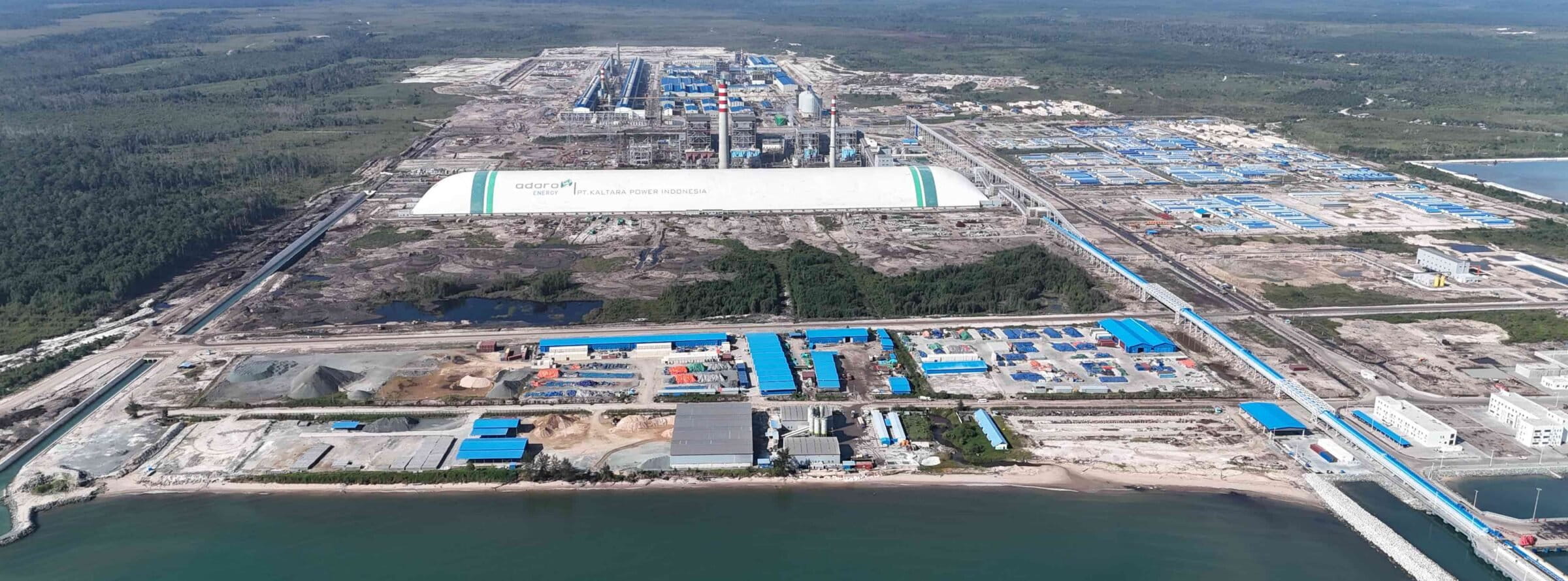 awasan Industri di desa Mangkupadi, sedang dibangun berbagai pasilitas pabrik untuk menopang smelter di kabupaten Bulungan, Kaltara pada 12 November 2025. Foto Nugal Institute .jpeg