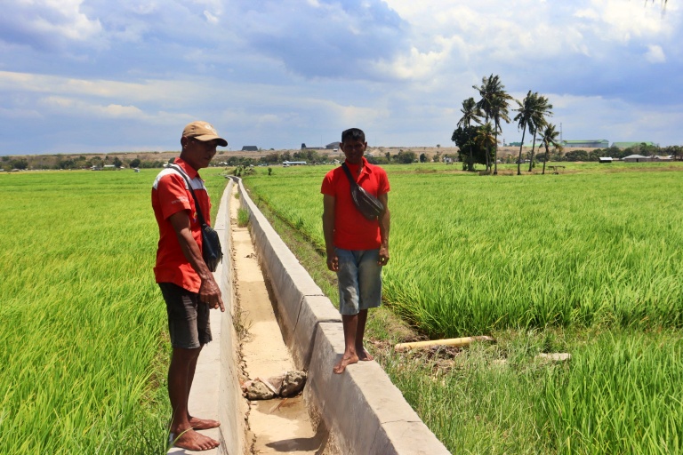 Ketika Sawah di Wanga Kesulitan Sumber Air