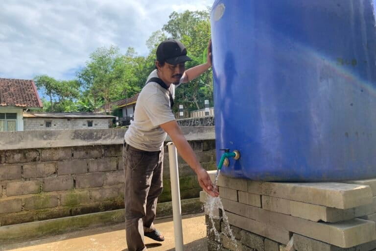 Warga Kalurahan Balong Panen Hujan untuk Hadapi Kemarau