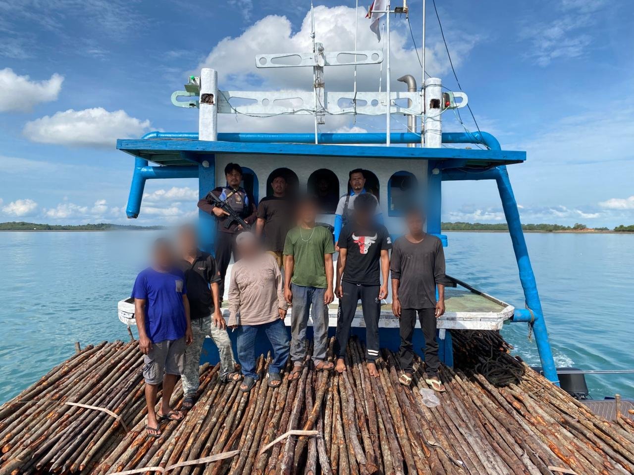 Polisi Gagalkan Penyelundupan Kayu Mangrove dan Timah ke Singapura