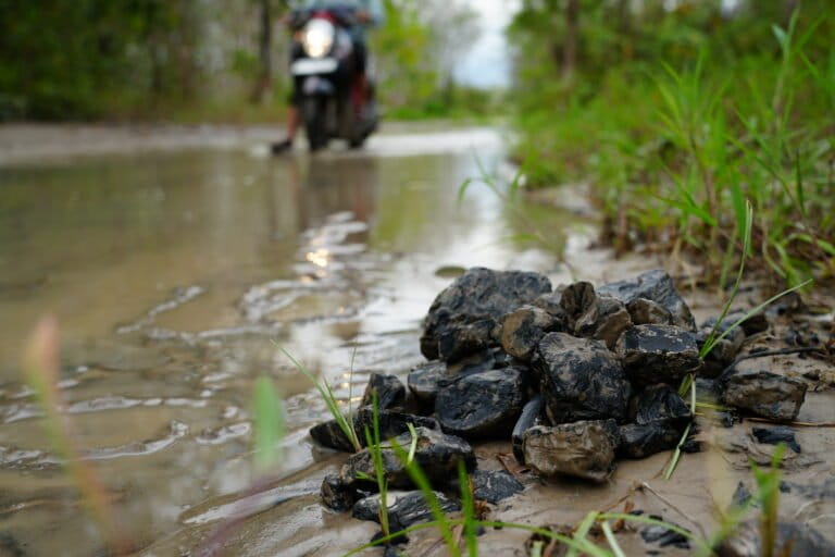 Banjir Lumpur Campur Batubara Sengsarakan Warga Tapin Selatan